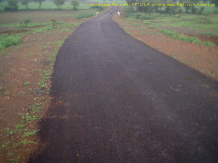 District-Sagar, Package No-MP 4801, Road Name-Sagar Rahli road to Hilgon 2